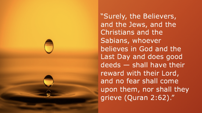 Islam: Believing in One God and doing good deeds Islam: Believing in One God and doing good deeds