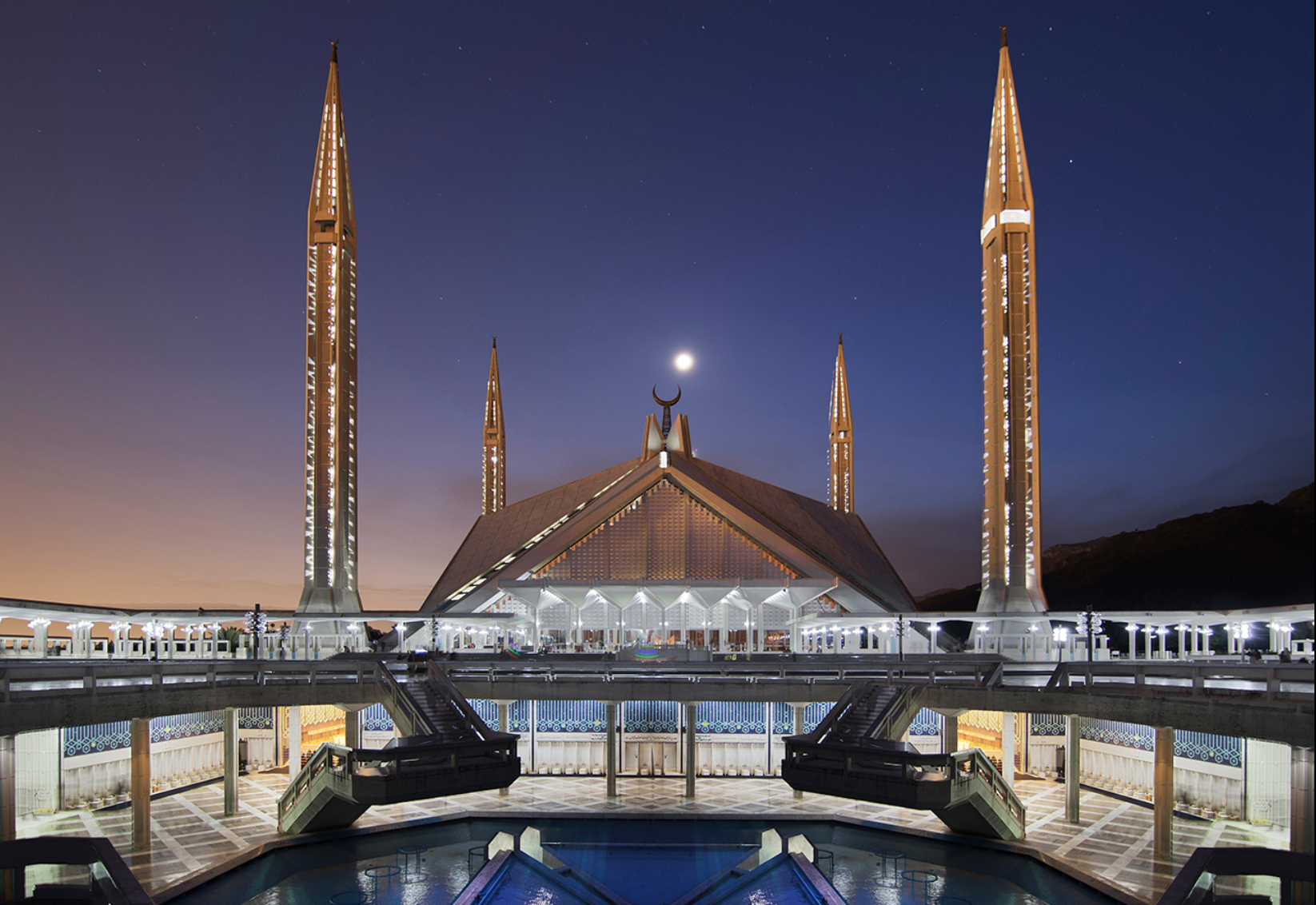 Faisal Mosque in Pakistan