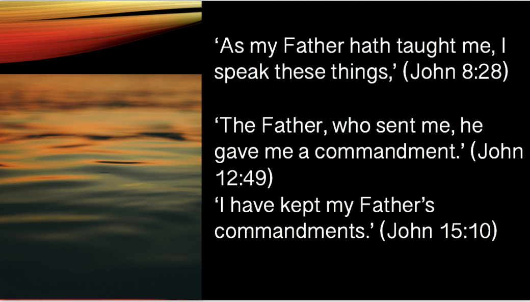 “But concerning that day and hour no one knows, not even the angels of heaven, nor the Son, but the Father only” (Matt. 24:26; cf. Mark 13:32) slide 49