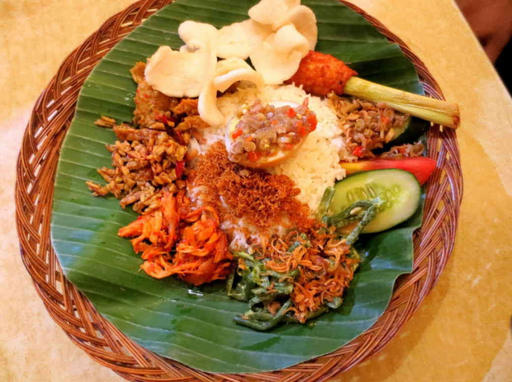 The staple foods for Indonesians include rice (Nasi- most widely consumed) noodles, cassava, corns and sweet potatoes. 