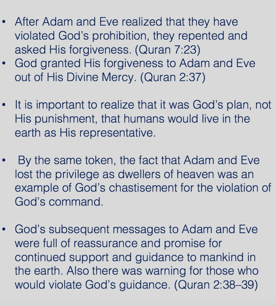 Adam and Eve fell for Satan's deception. https://qpeace.net